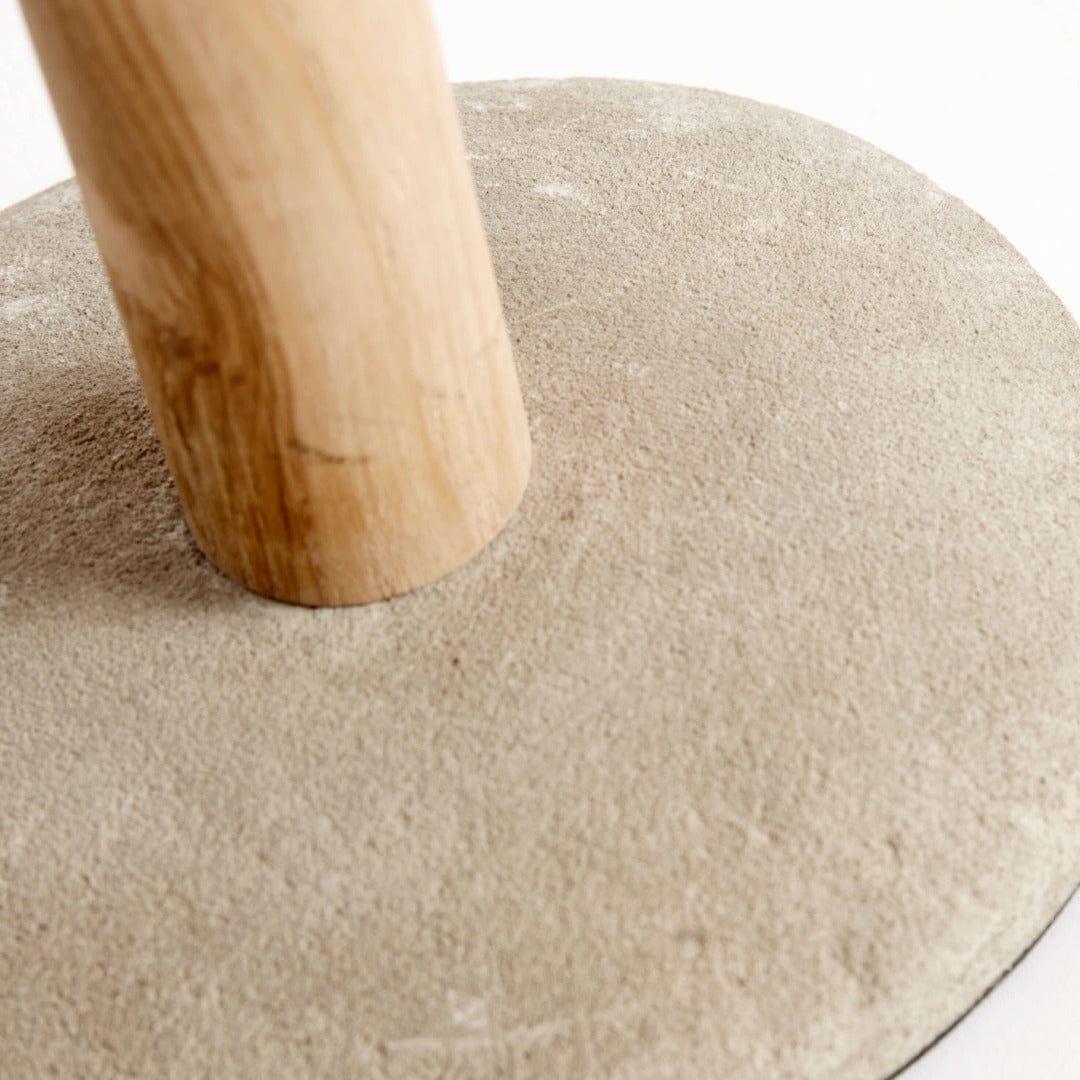 Zoco Home Decor/Accessories Sandstone Paper Towel Holder | Natural 14x32.5cm