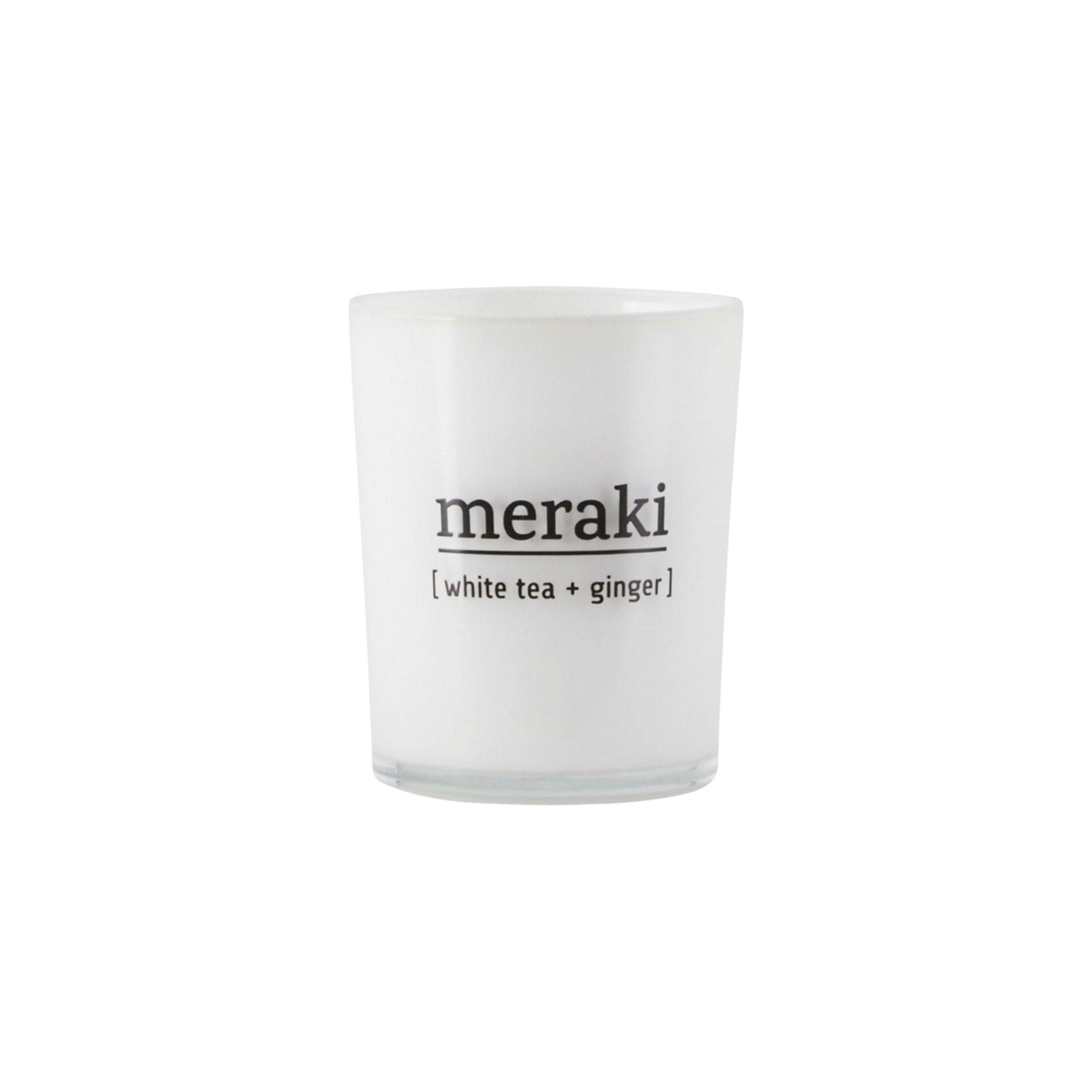 Zoco Home Decor/Accessories Scented Candle | Tea & Ginger | White 5.5x6.7cm