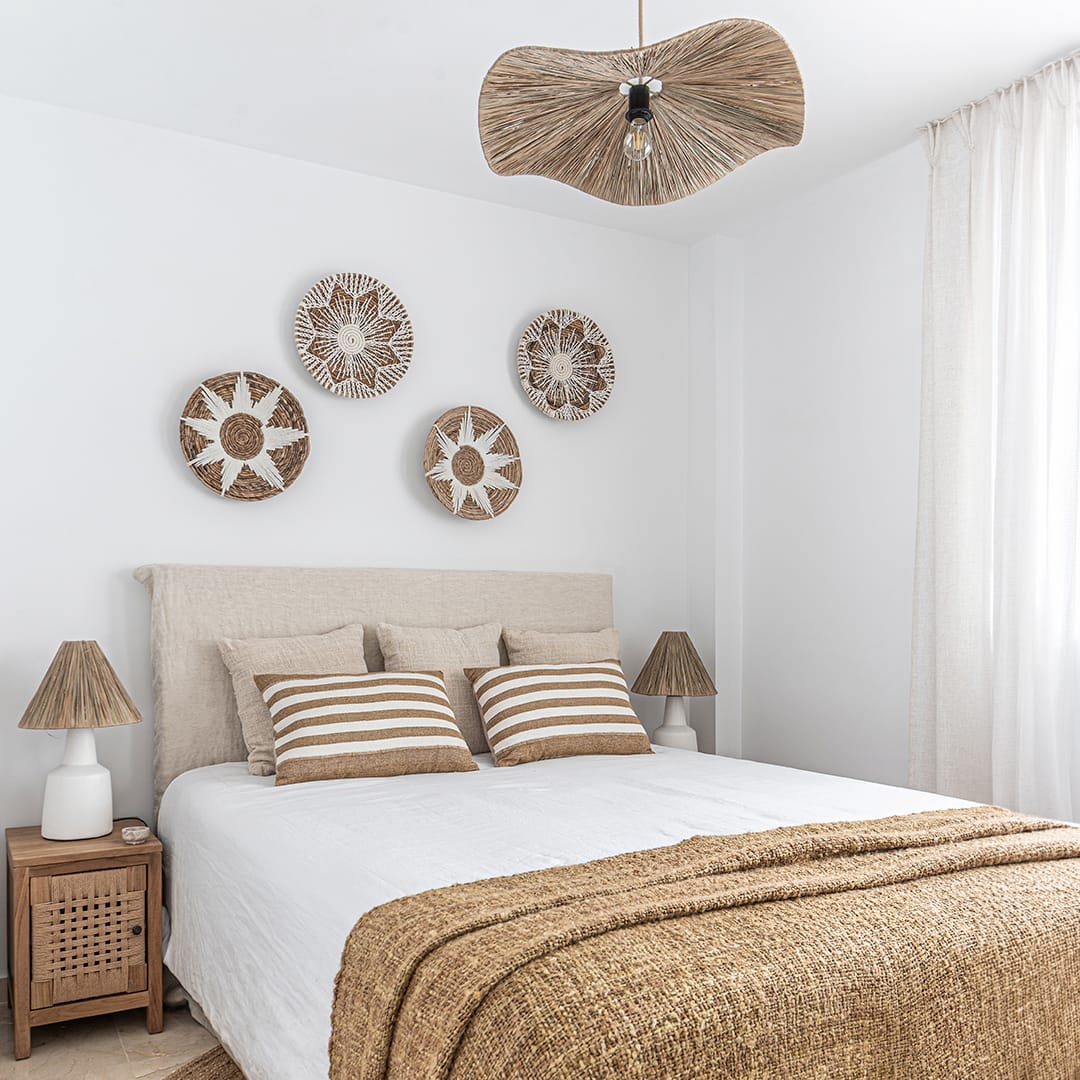 Zoco Home Sisal plafondlamp | 70 x 10 cm