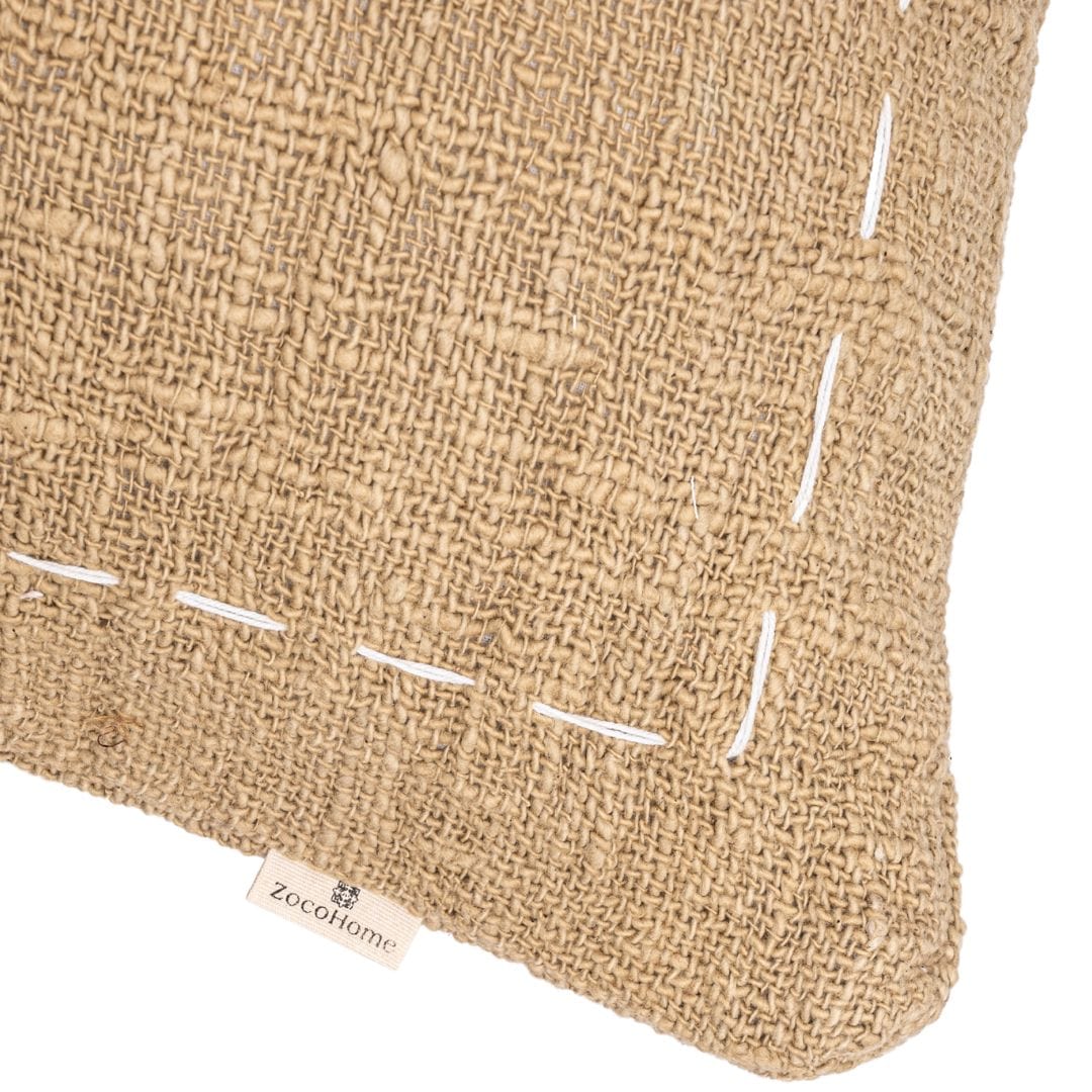 Zoco Home Decor/Textile Soraya Cotton Cushion Cover Frame | Sand | 50x50cm
