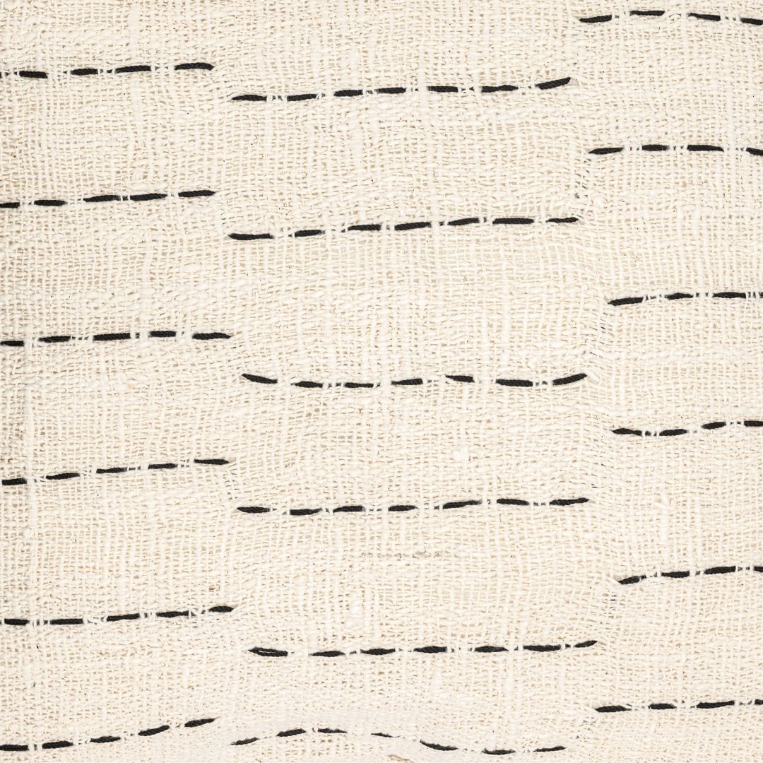 Zoco Home Decor/Textile Soraya Cotton Cushion Cover Stripes | Off-White | 50x50cm