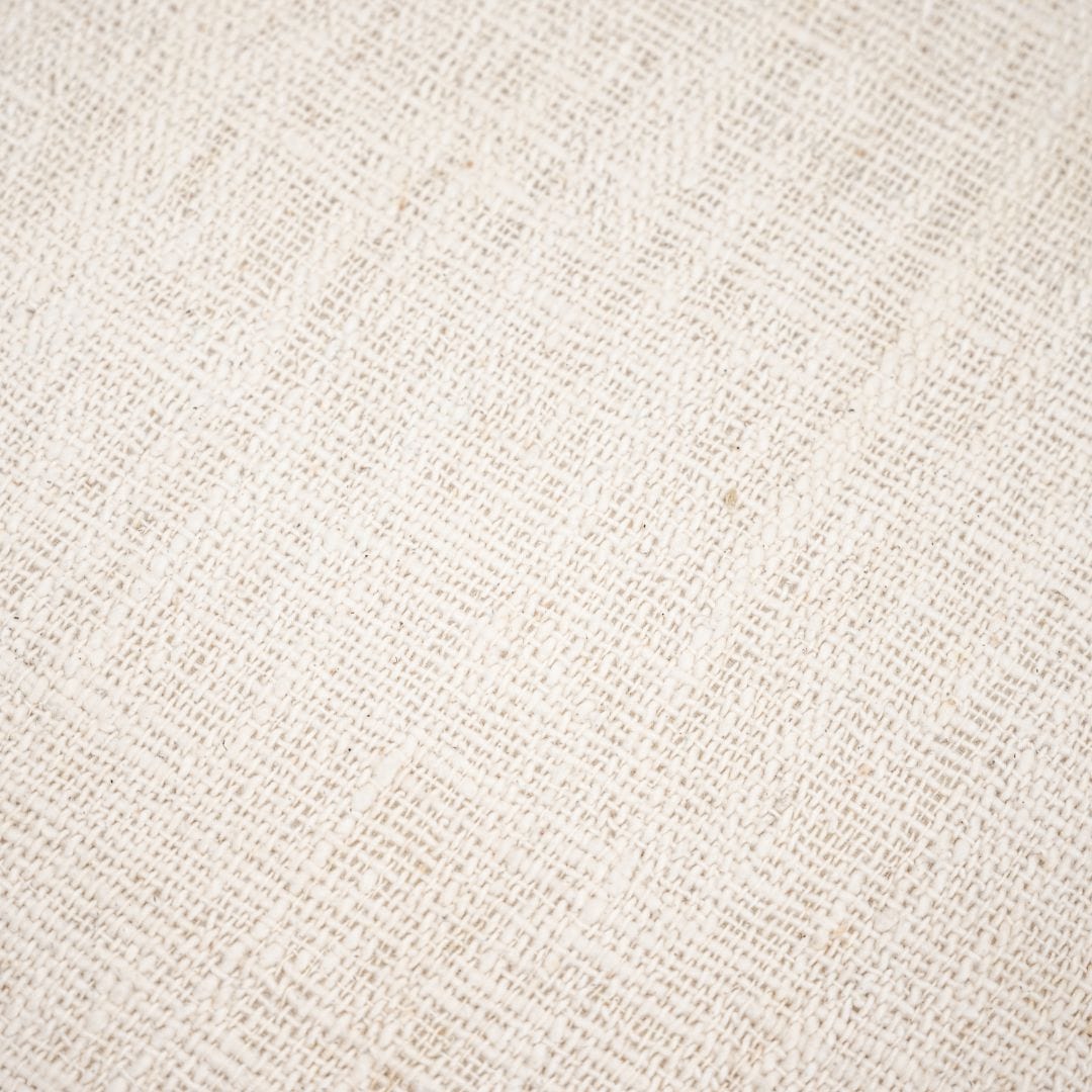 Zoco Home Furniture/Chair Soraya Pouf | Off-White | 70cm