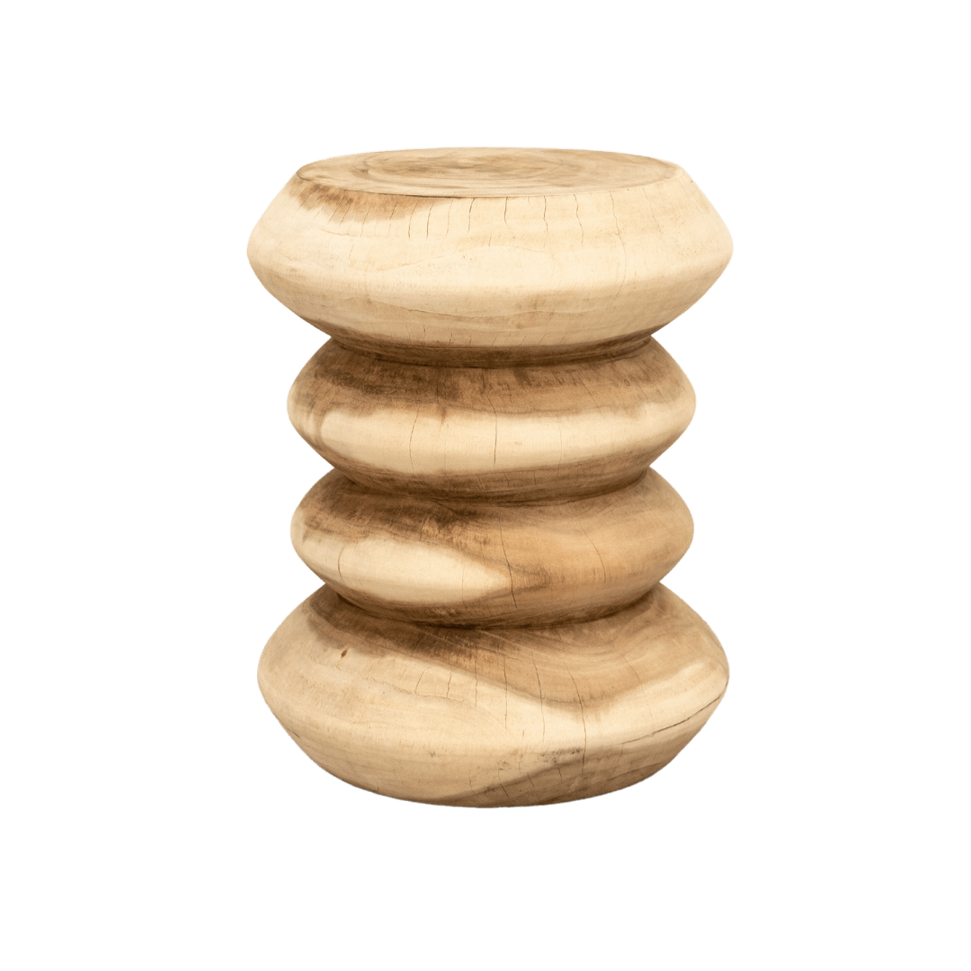 Zoco Home Furniture/Chair Spiral Suar Stool | 40x46cm