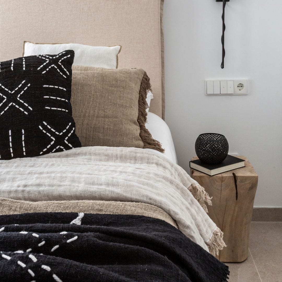 Zoco Home Furniture/Chair Square Root Stool | 30x37cm