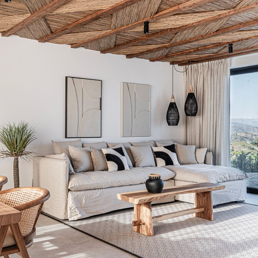 Tarifa Linen Reversible Chaise Longue Sofa Zoco Home – Zoco Home