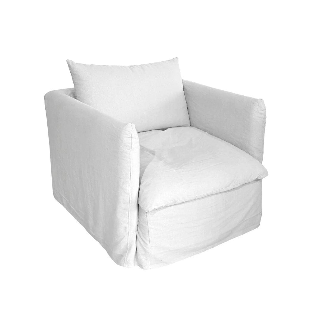 Zoco Home Furniture/Sofa Tarifa Linen Single Sofa