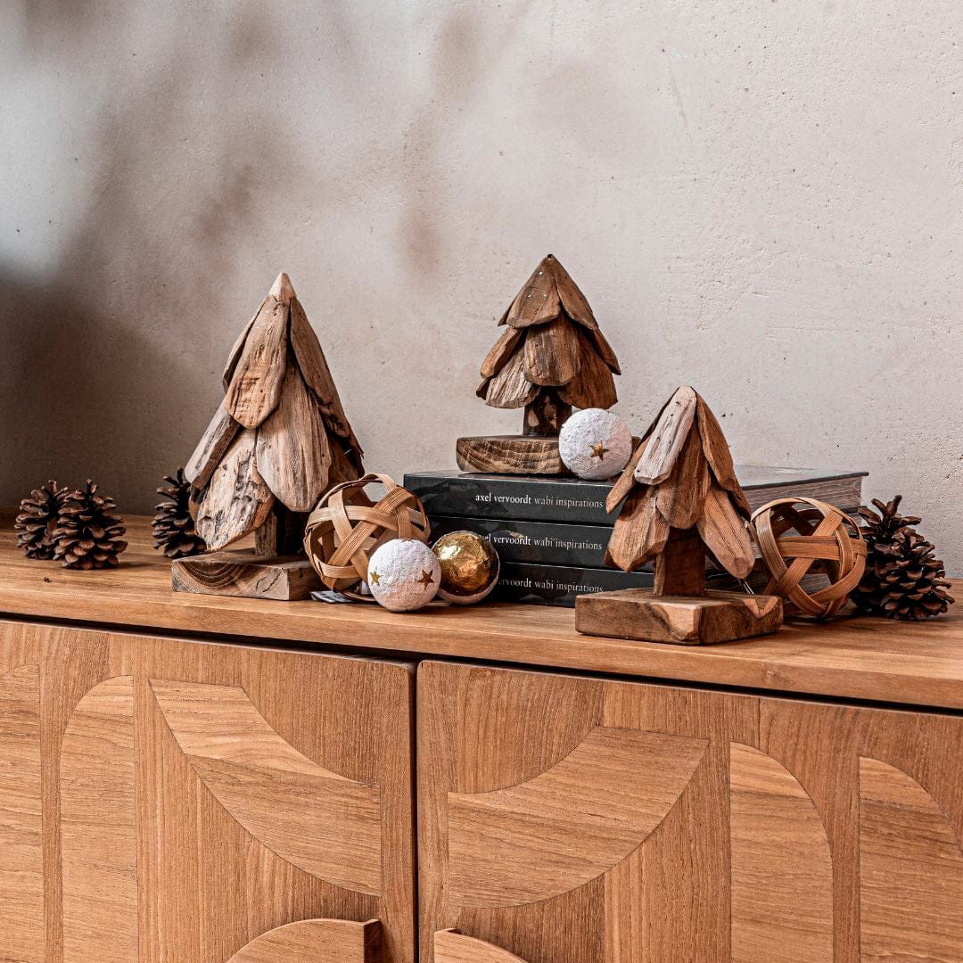 Zoco Home Decor/Accessories Teak Christmas Tree