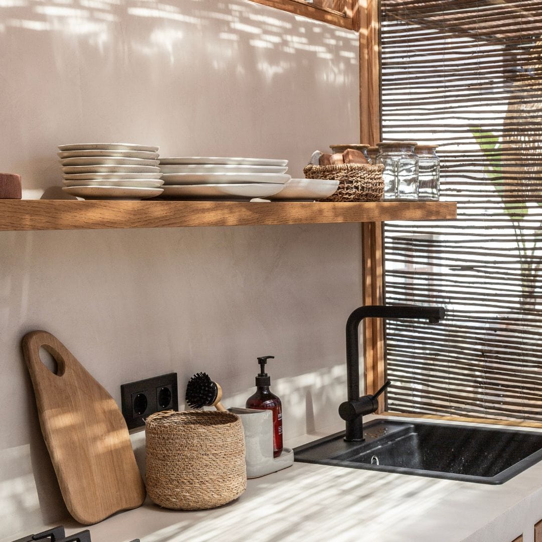 Zoco Home Decor/Kitchen Teak Cutting Board - Abstract | 40cm