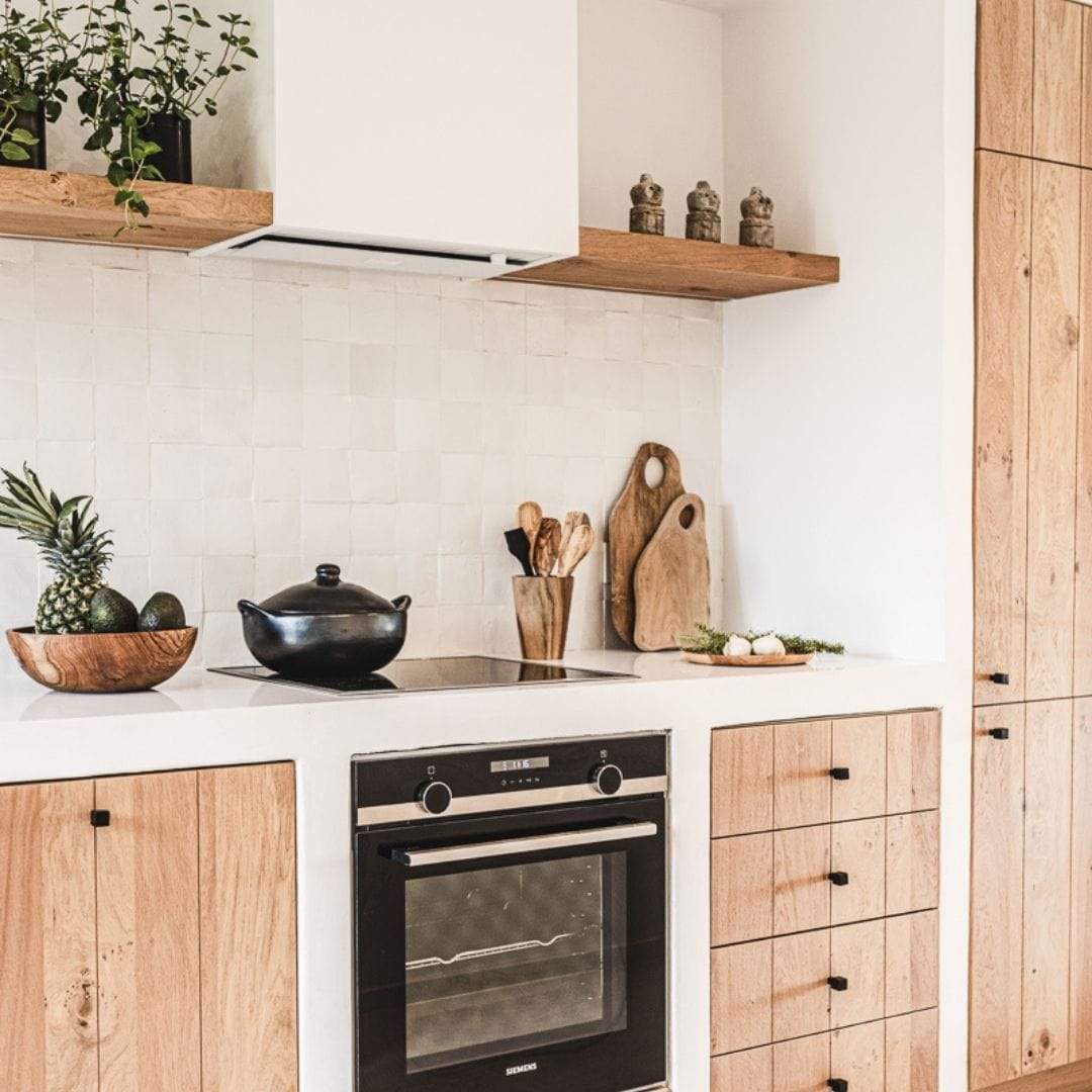 Zoco Home Tableware Teak Cutting Board - Abstract | 40cm