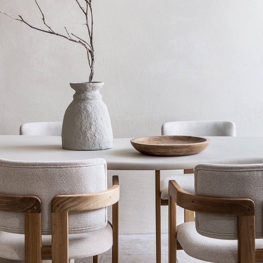 Zoco Home Decor/Kitchen Teak Serving Bowl | 40x6cm