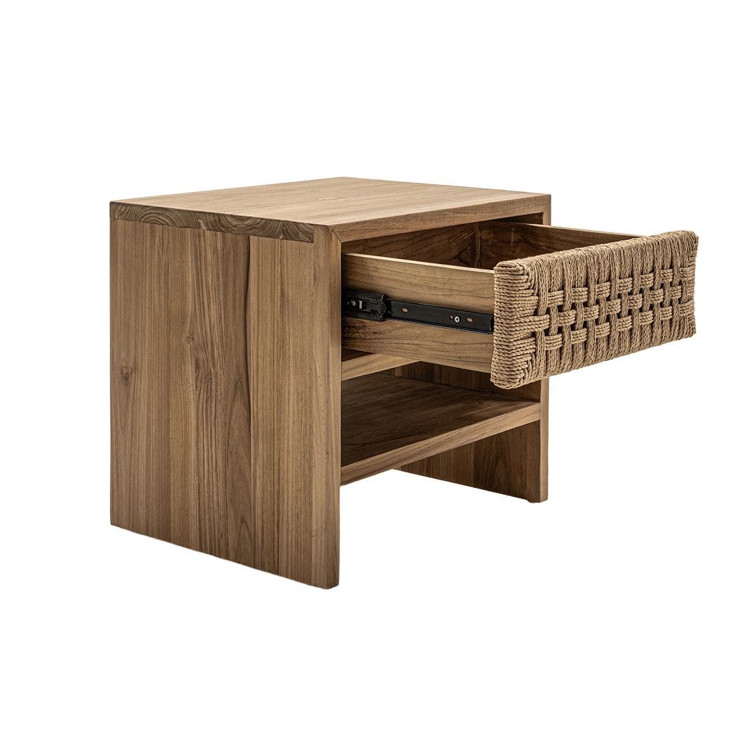 Zoco Home Furniture/Table/Side Tulum Bedside Table | 50x53x40cm