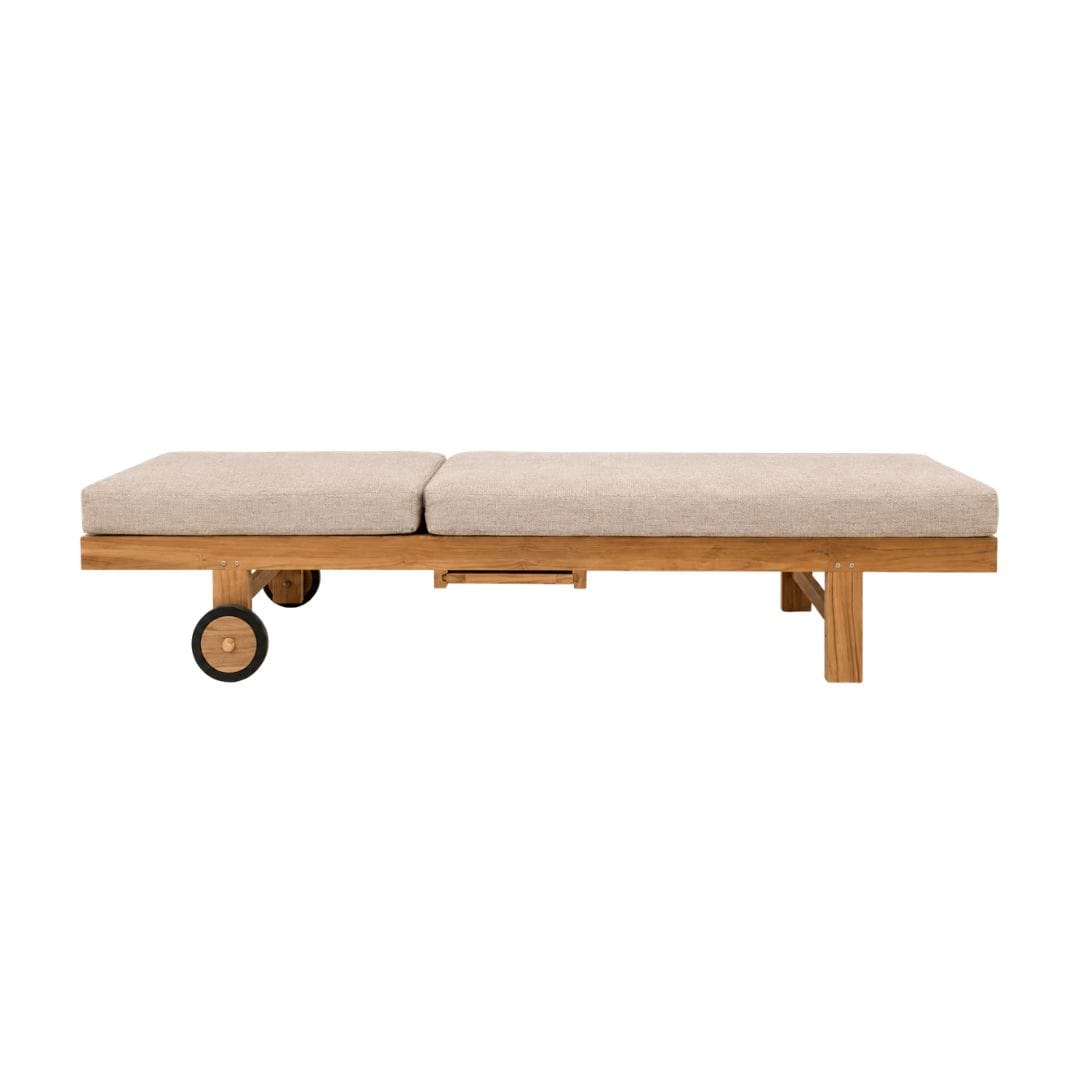 Tumbona de teca Zoco Home » | Oat