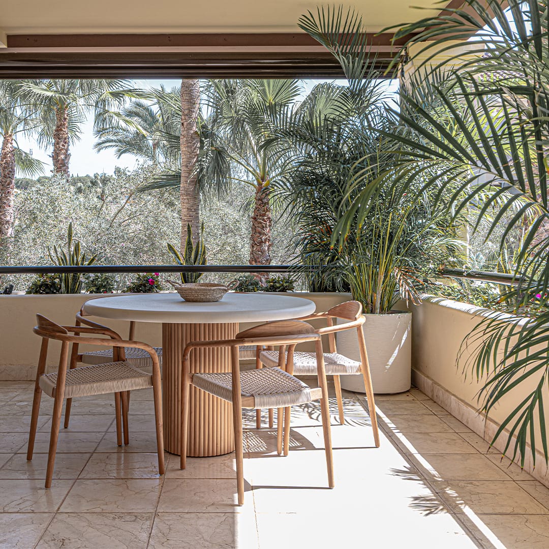 Zoco Home exterior/Silla/Comedor Ventura exterior Silla de comedor | Arena