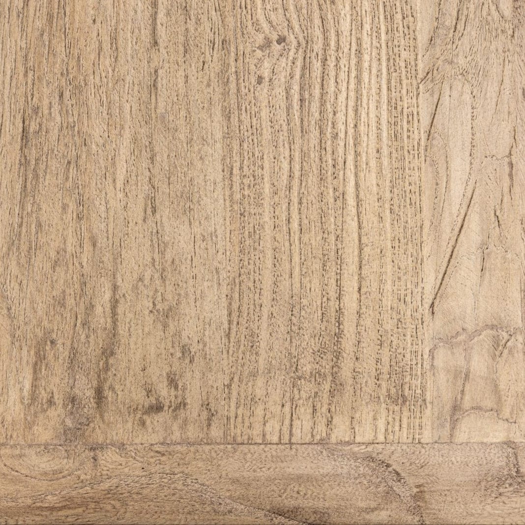 Zoco Home Vintage Elm Wood Console Table