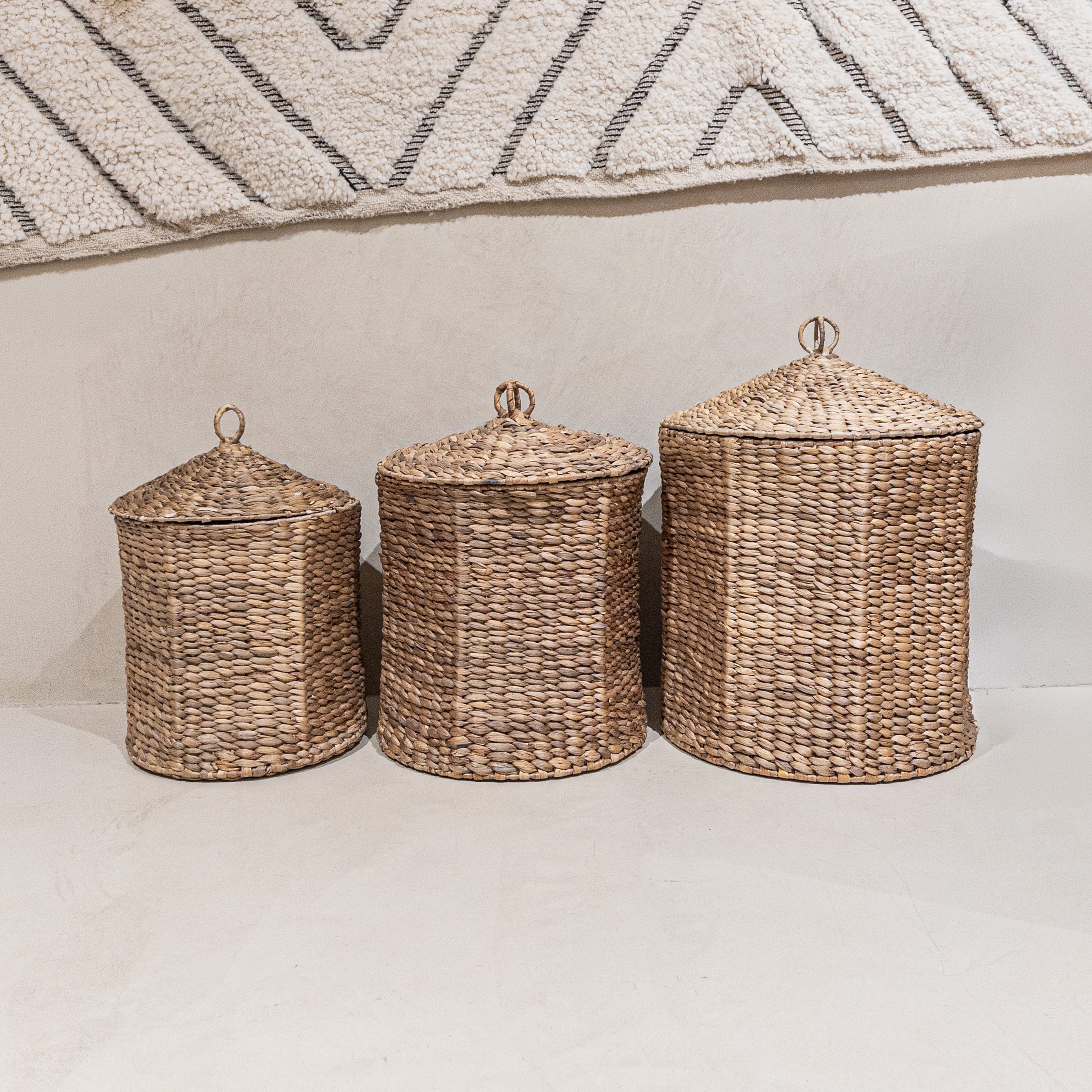 Cesto in giacinto Zoco Home | 35x35 cm