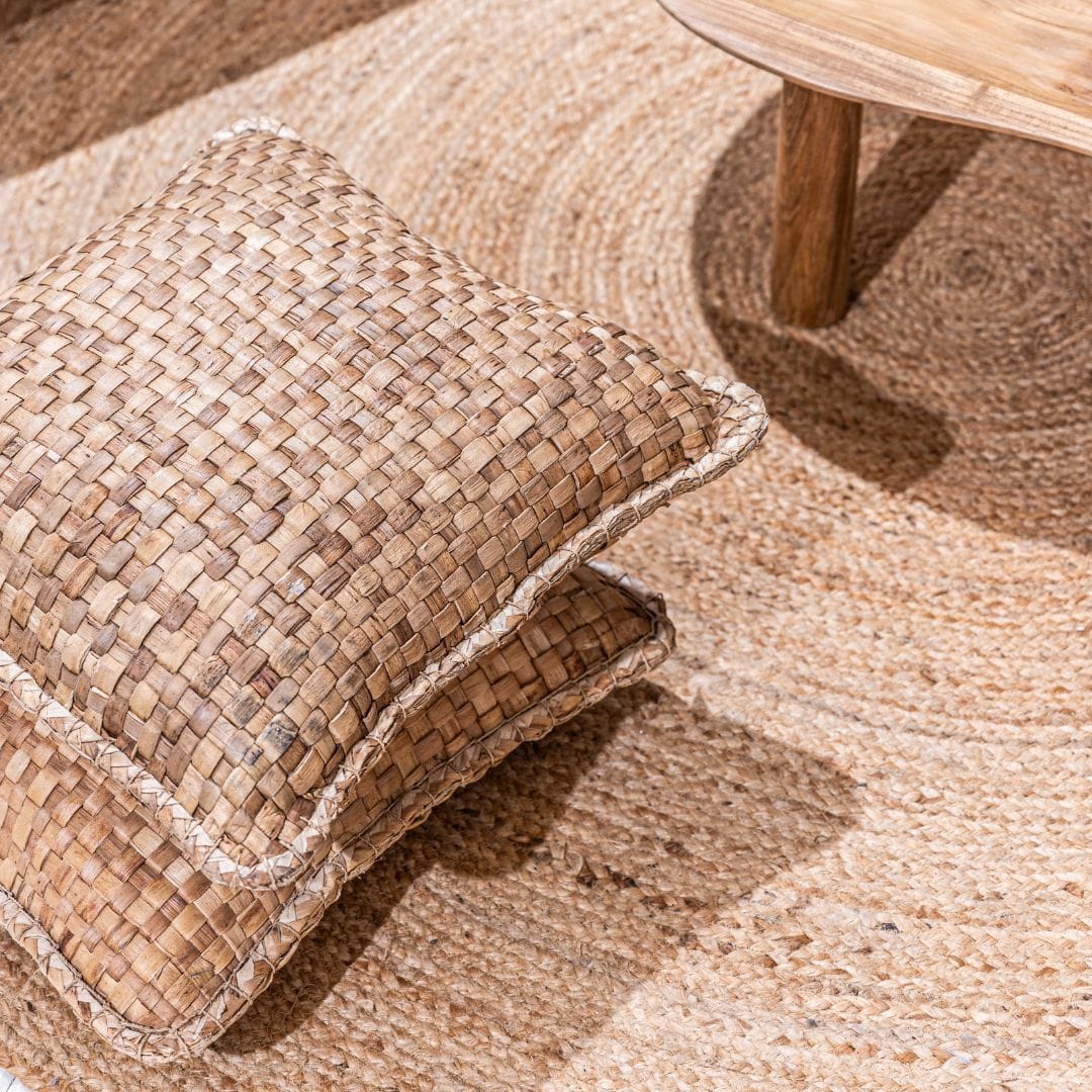 Zoco Home Decor/Textile Water Hyacinth Cushion | 50x50cm