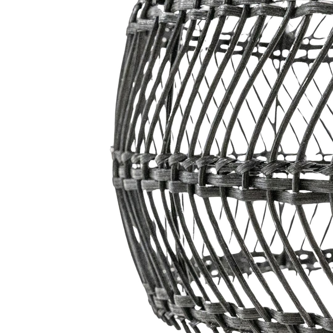 Zoco Home Decor/Lighting/Ceiling Lighting Wickie Lampshade Black | 36cm