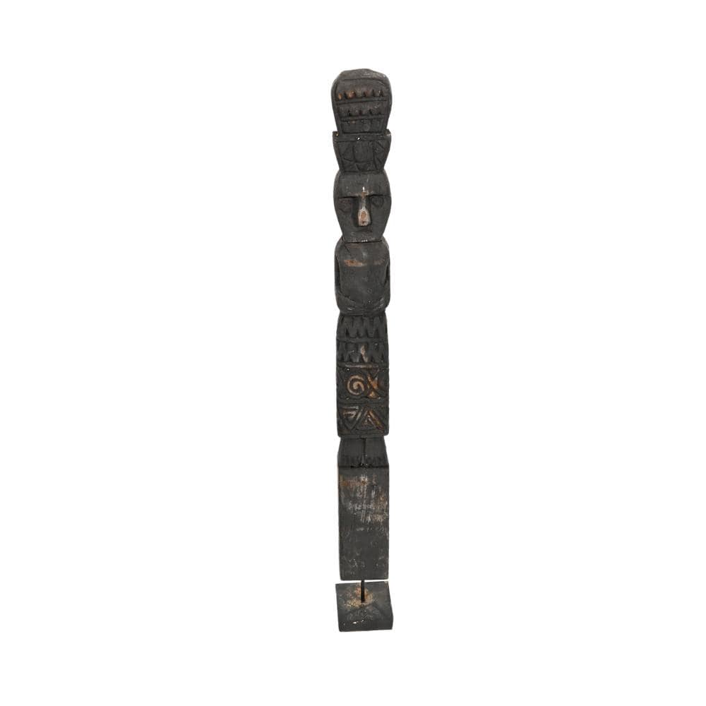 Zoco Home Decor/Accessories Wooden Sumba Statue | Black 51-70 cm