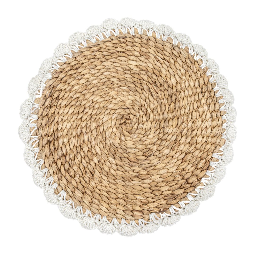 Zoco Home Decor/Kitchen Zyanya Table Mat | Rattan & Crochet