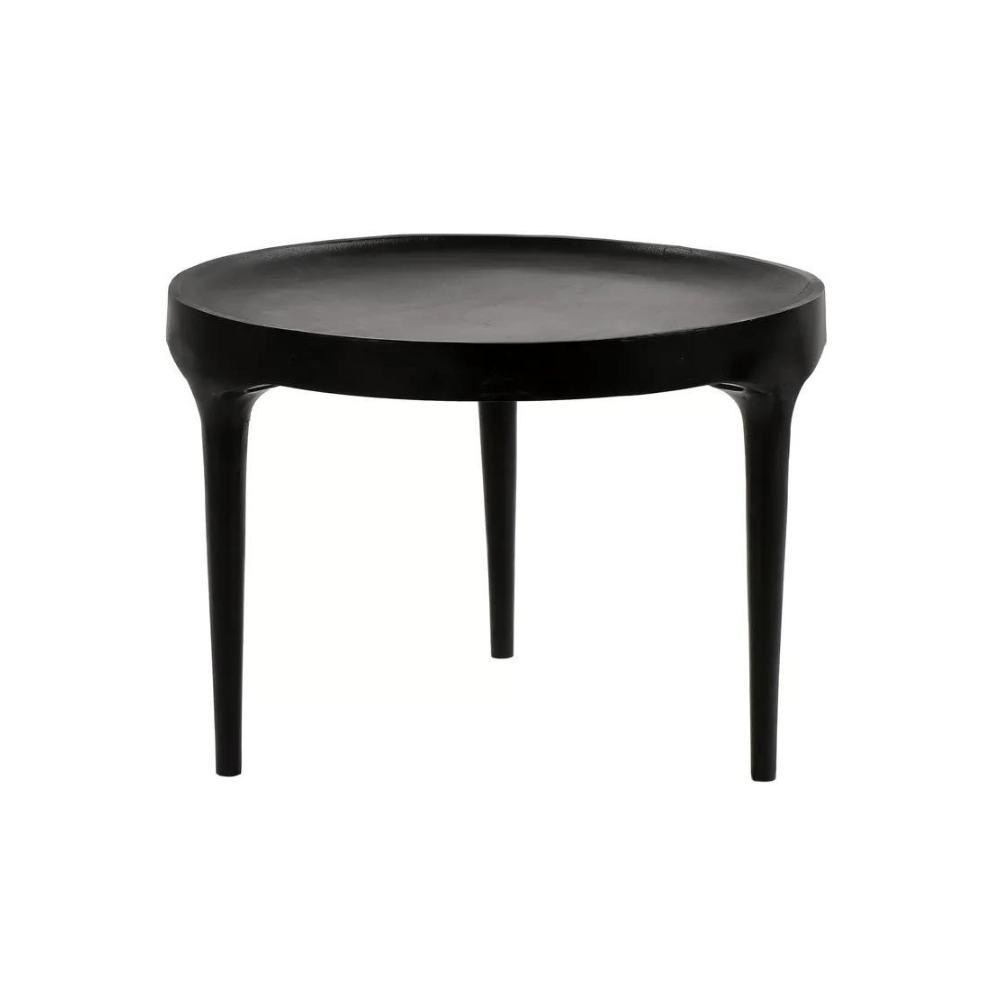 Zoco Home Aluminium Coffee table | Black D60x40cm