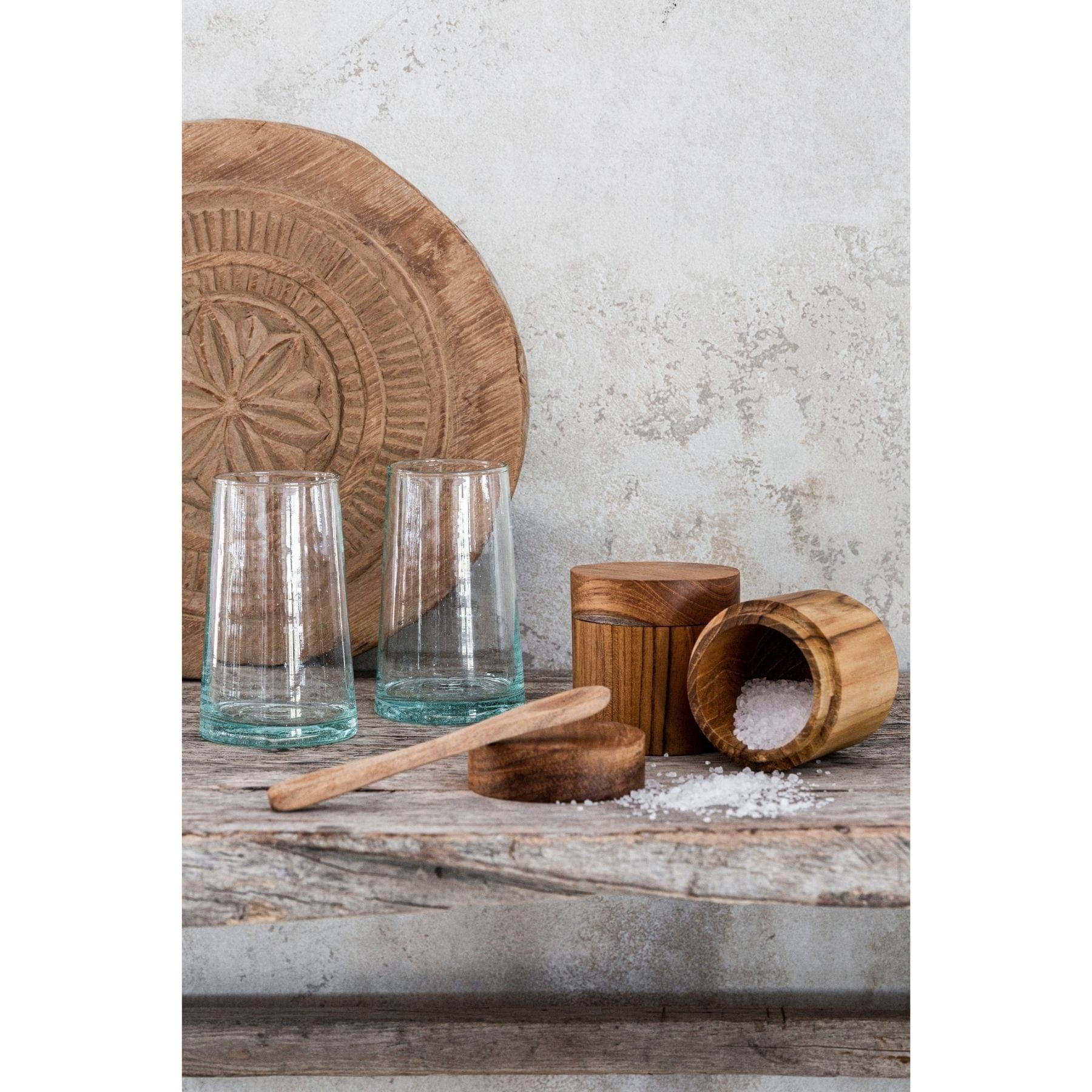 Zoco Home Kitchenware Beldi Drinking Glass | 7x12cm