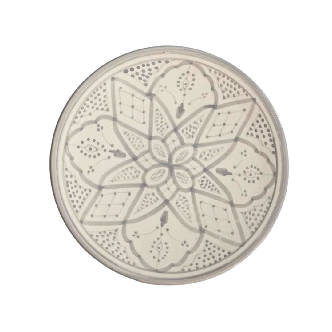 Zoco Home Ceramic Plate | Grey 25cm
