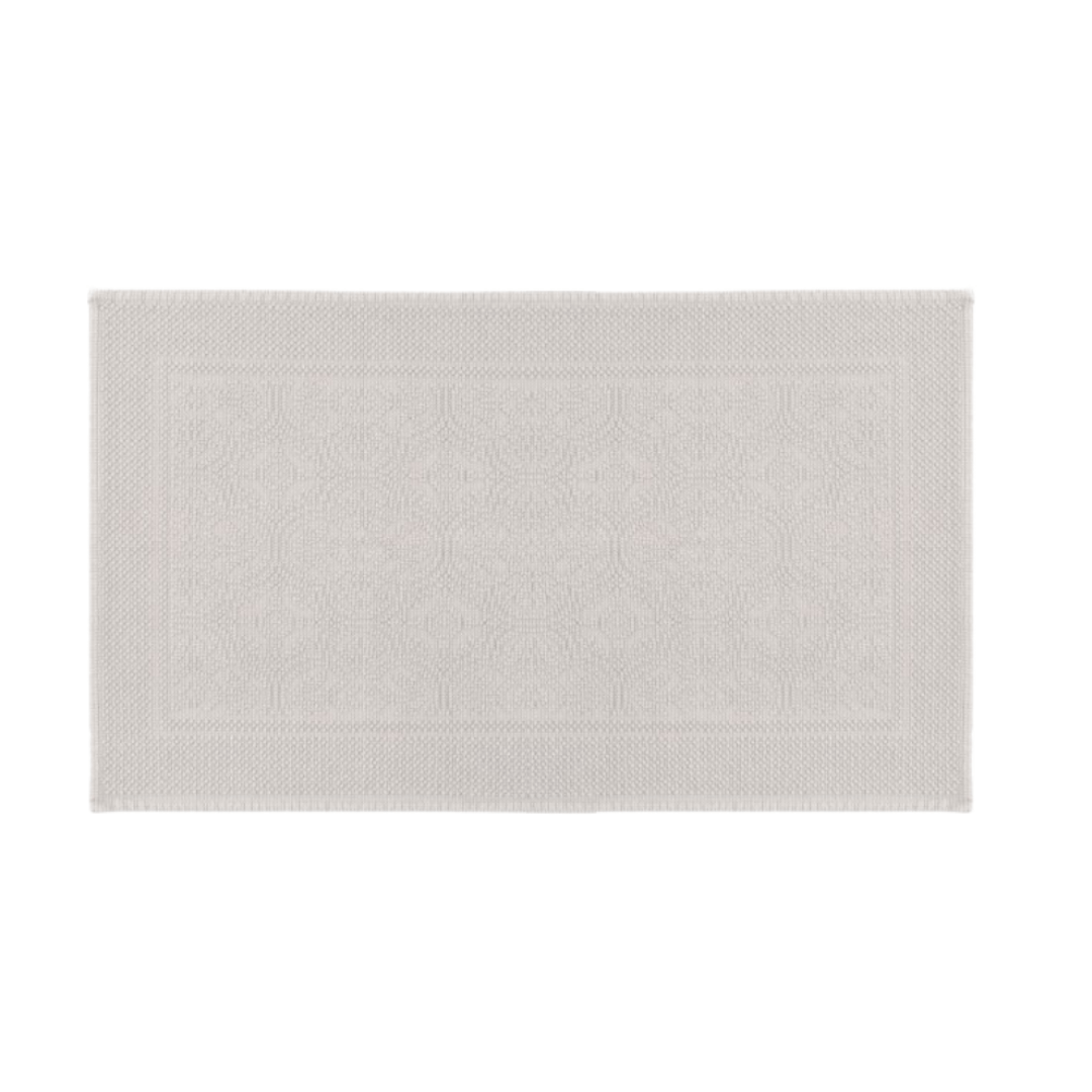 Zoco Home Textile Cotton Bathmat | Linen Sand 110x55cm
