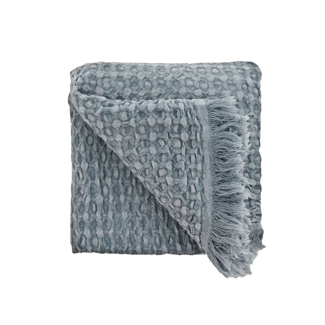 Zoco Home Fouta Waffle | Blue 80x180cm