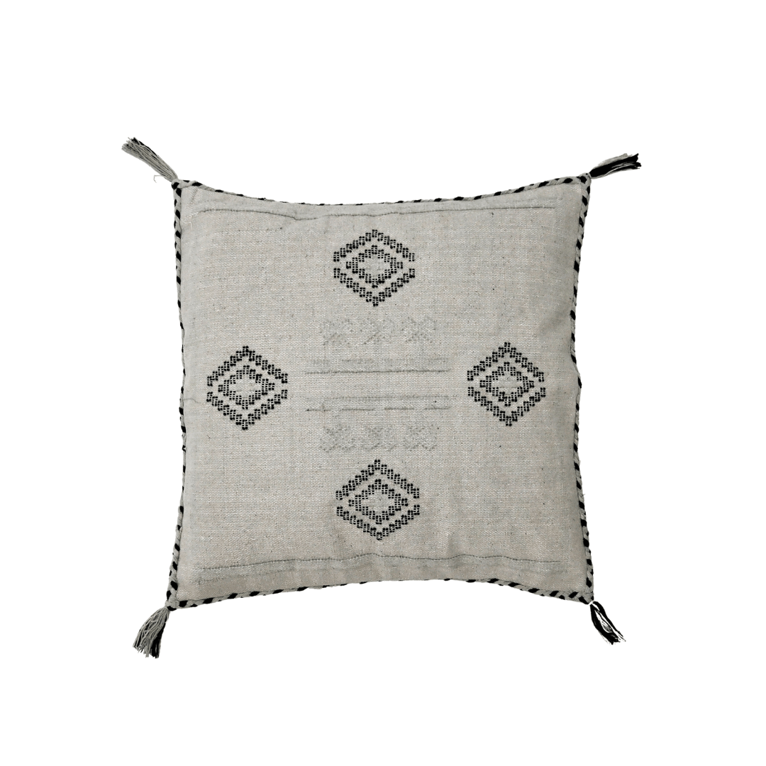 Zoco Home Cushion Handwoven cushion Beige | 60x60cm.