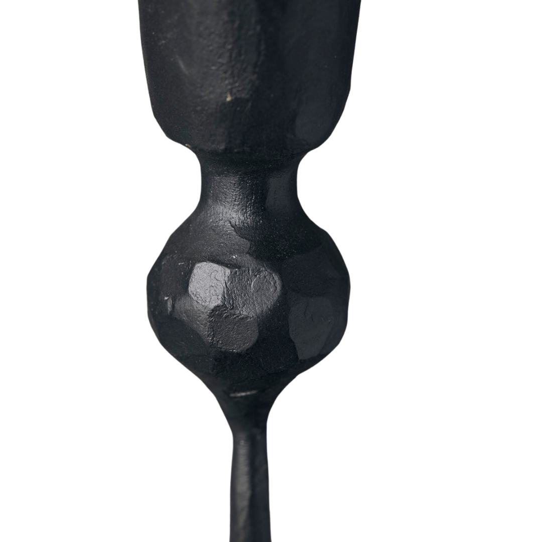 Zoco Home Home accessories Iron Candle Stand | Black 6x29cm