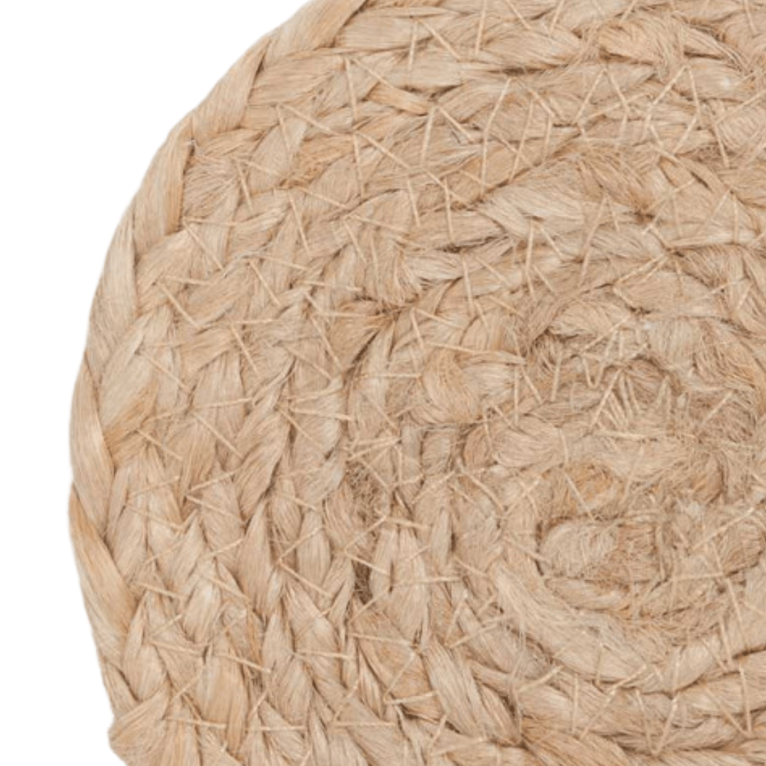 Zoco Home Jute Coaster | Natural 10cm