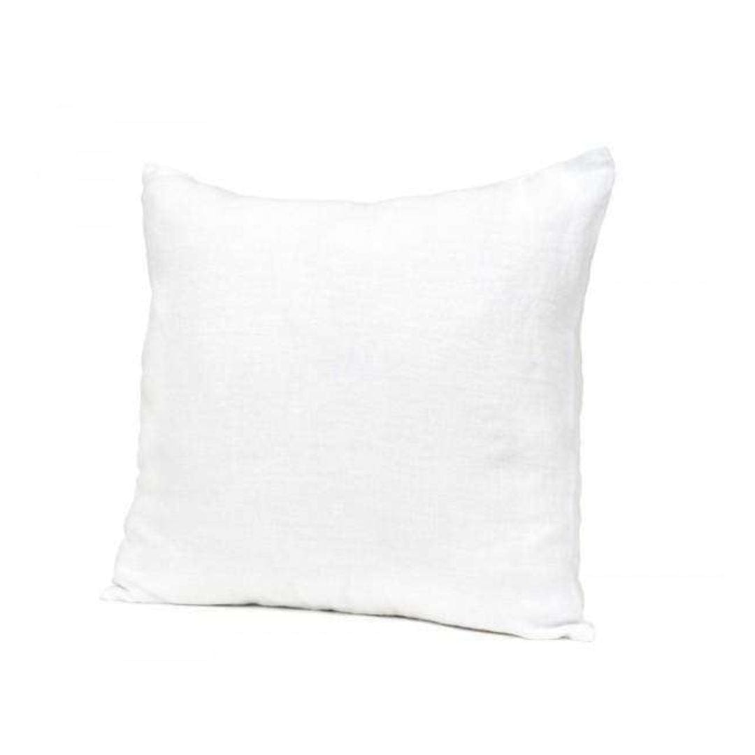 Zoco Home Textiles Linen Cushion Cover | Stonewashed White | 45cm