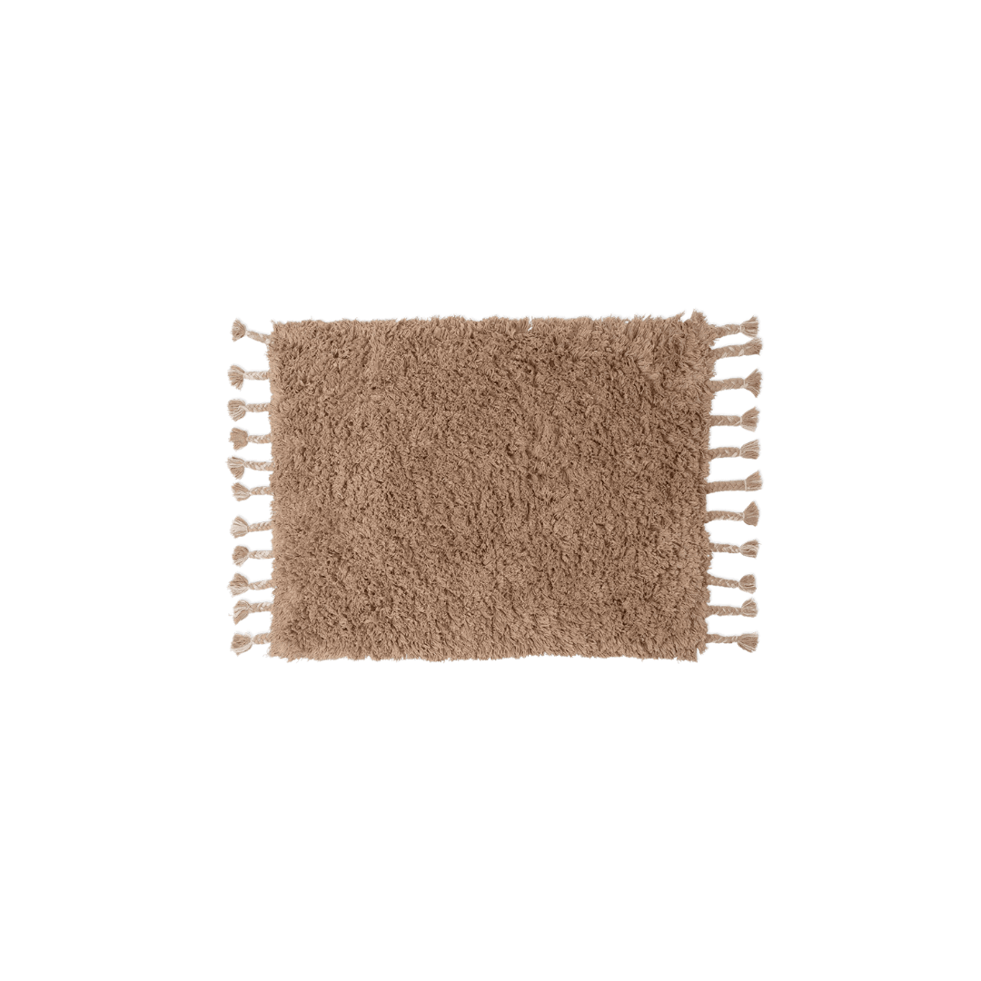 Long Pile Mat Sand 70x50cm Zoco Home