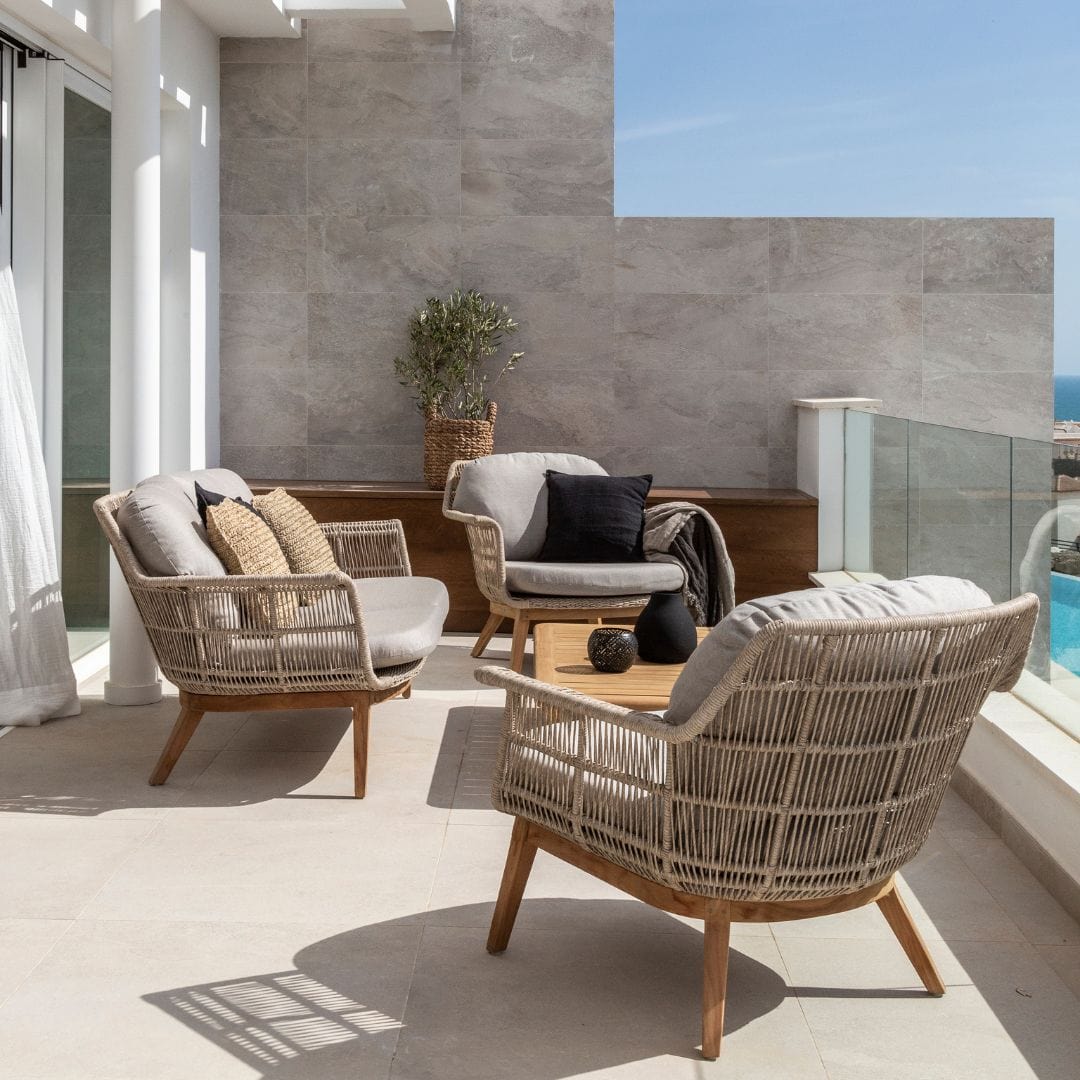 Zoco Home Sofá individual Loreta | 98 x 98 x 81 cm