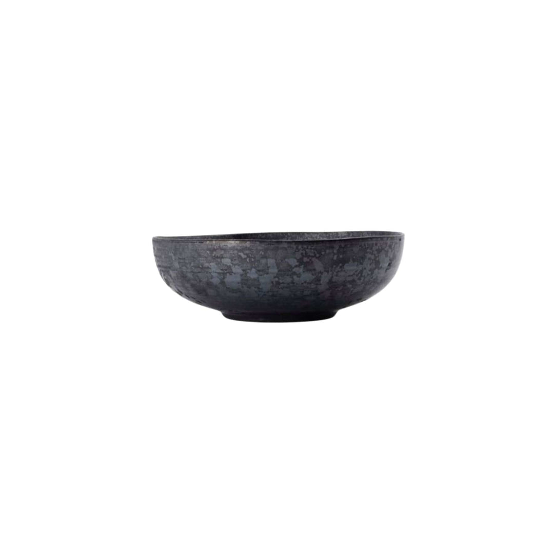 Zoco Home Home accessories Pion Stoneware Bowl | Black 22x7cm