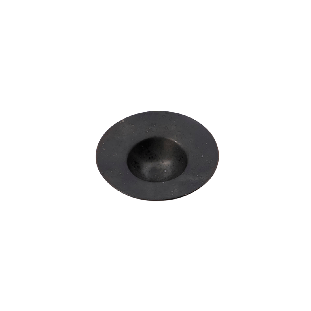 Zoco Home Pion Stoneware Egg Cup Set | Black 9x2.2cm