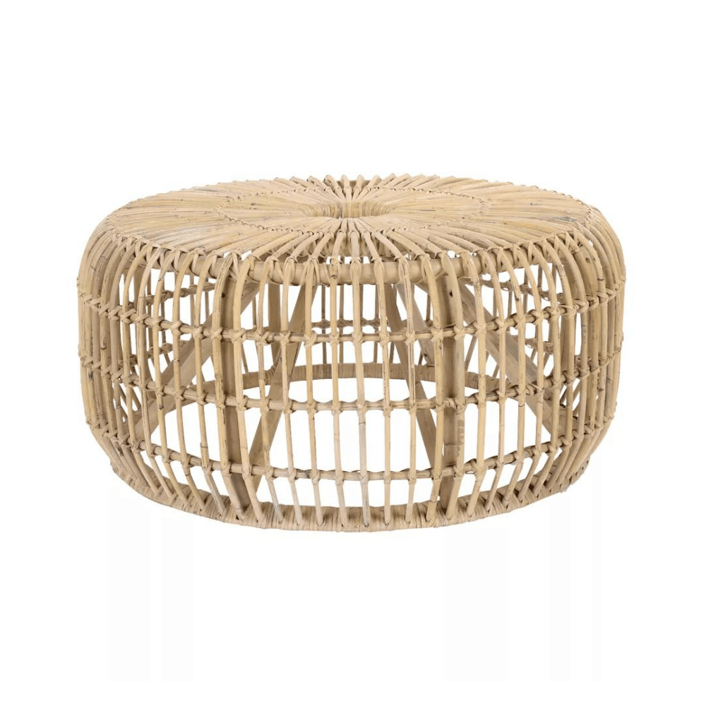 Zoco Home Rattan side table | Natural 80x35cm
