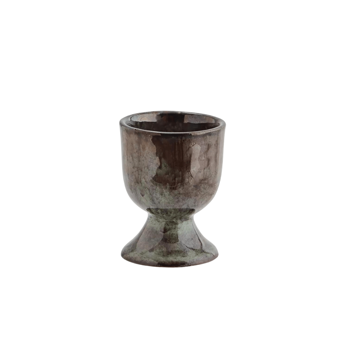 Zoco Home Stoneware Egg Cup | Dark Green 6.5cm