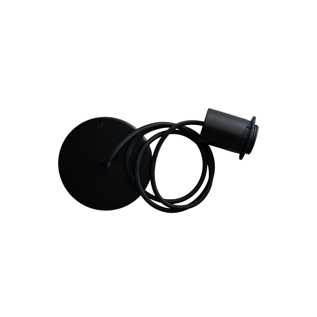 Zoco Home Lightning Textile Pendant Cable | Black 1m