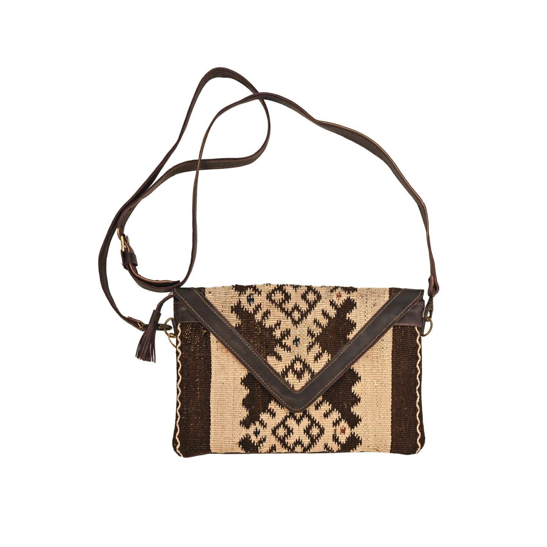 Zoco Home Bag Zanafi Handbag With Leather Straps | M