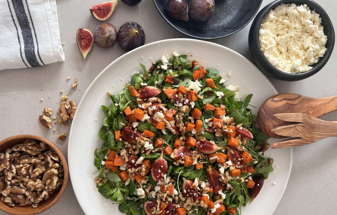 This Pumpkin & Fig Salad is SCARY GOOD