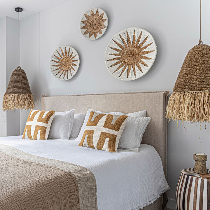 Linen and Cotton Headboard | Natural