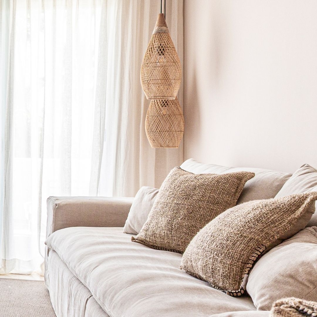 Lámpara de techo Mallorca | Natural | 25 cm