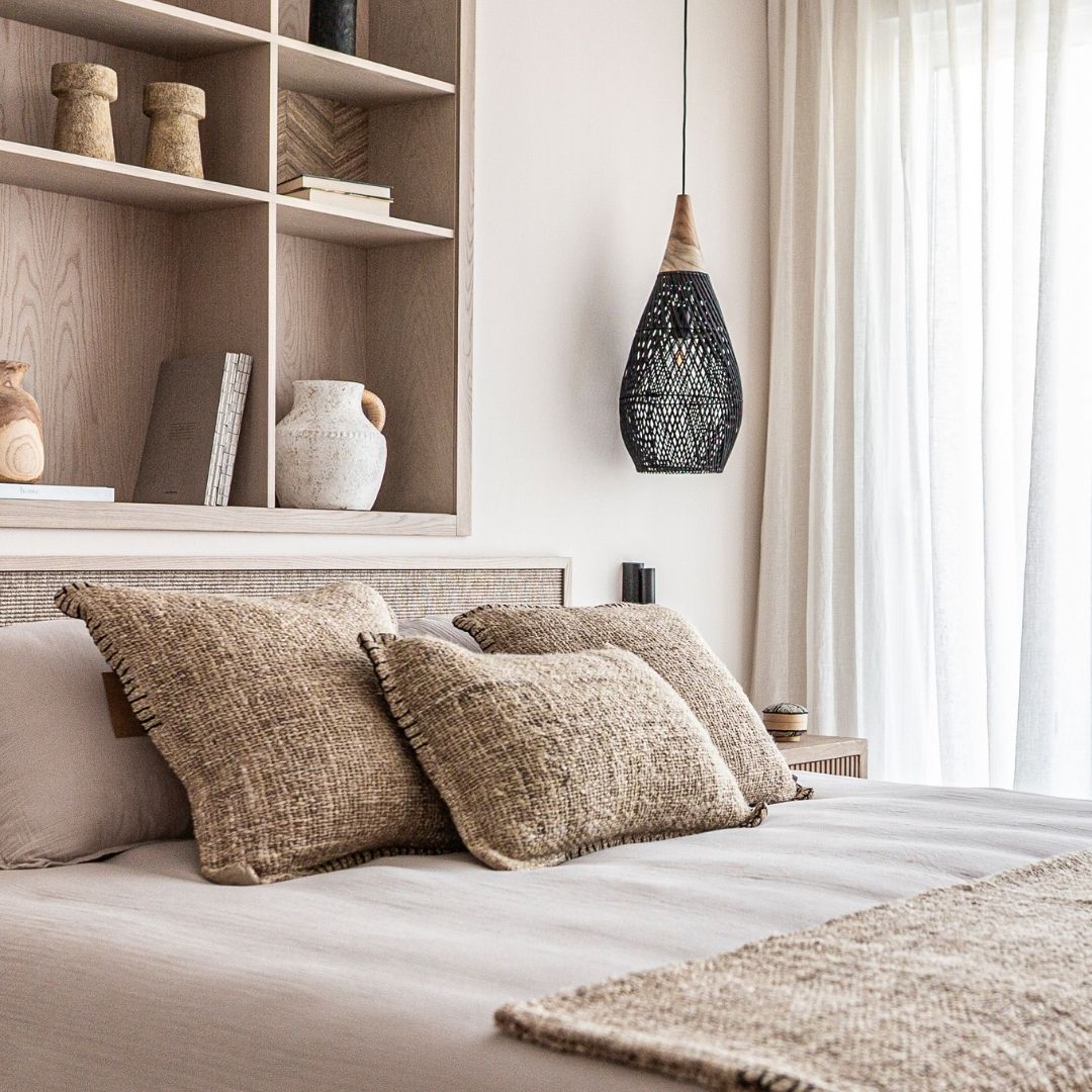 Cojín Rectangular Etera Costura Enfrentada