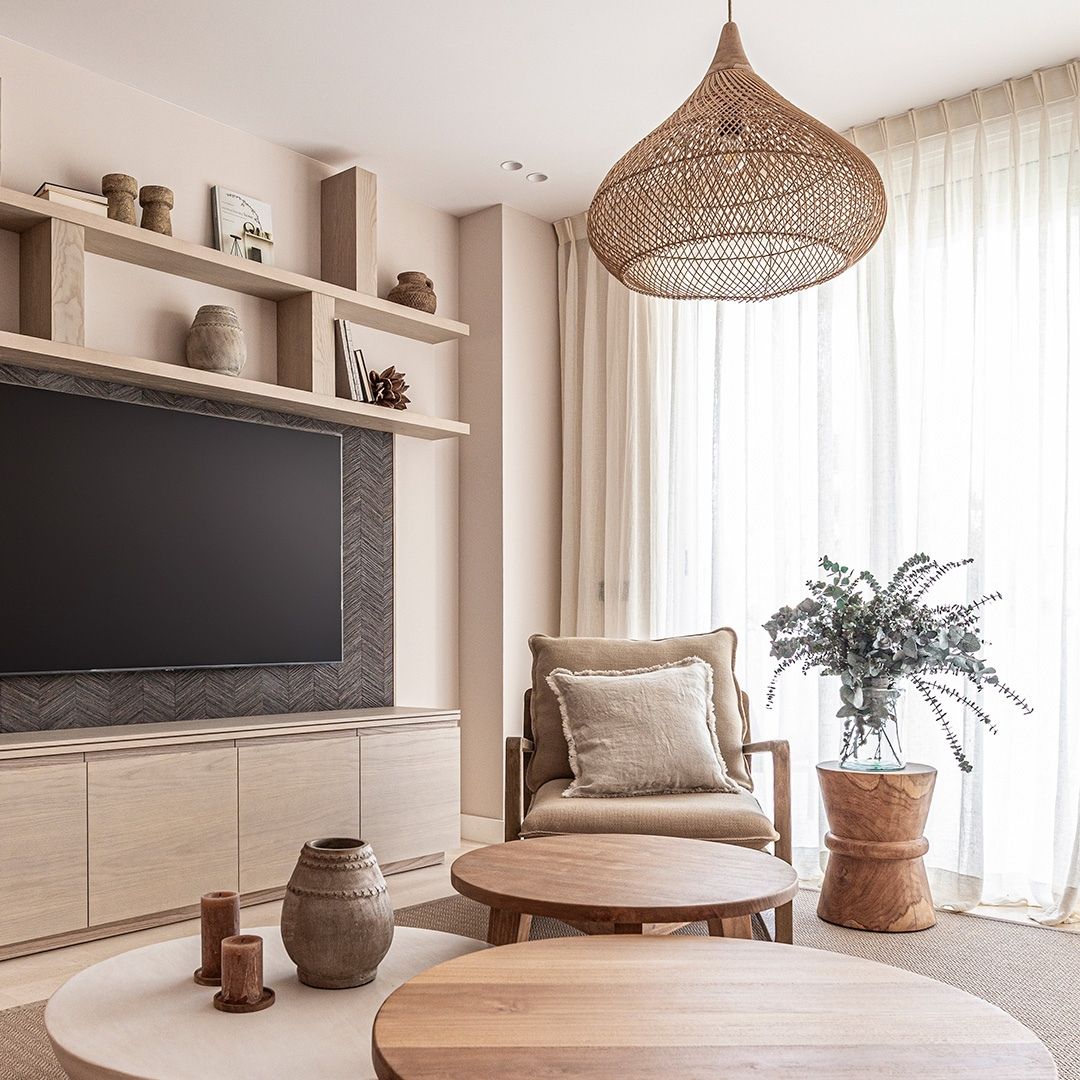 Lámpara de Techo Mallorca | Natural | 60 cm