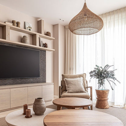 Lámpara de Techo Mallorca | Natural | 60 cm