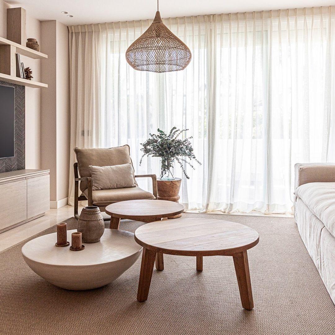 Sillón de roble | Lino natural