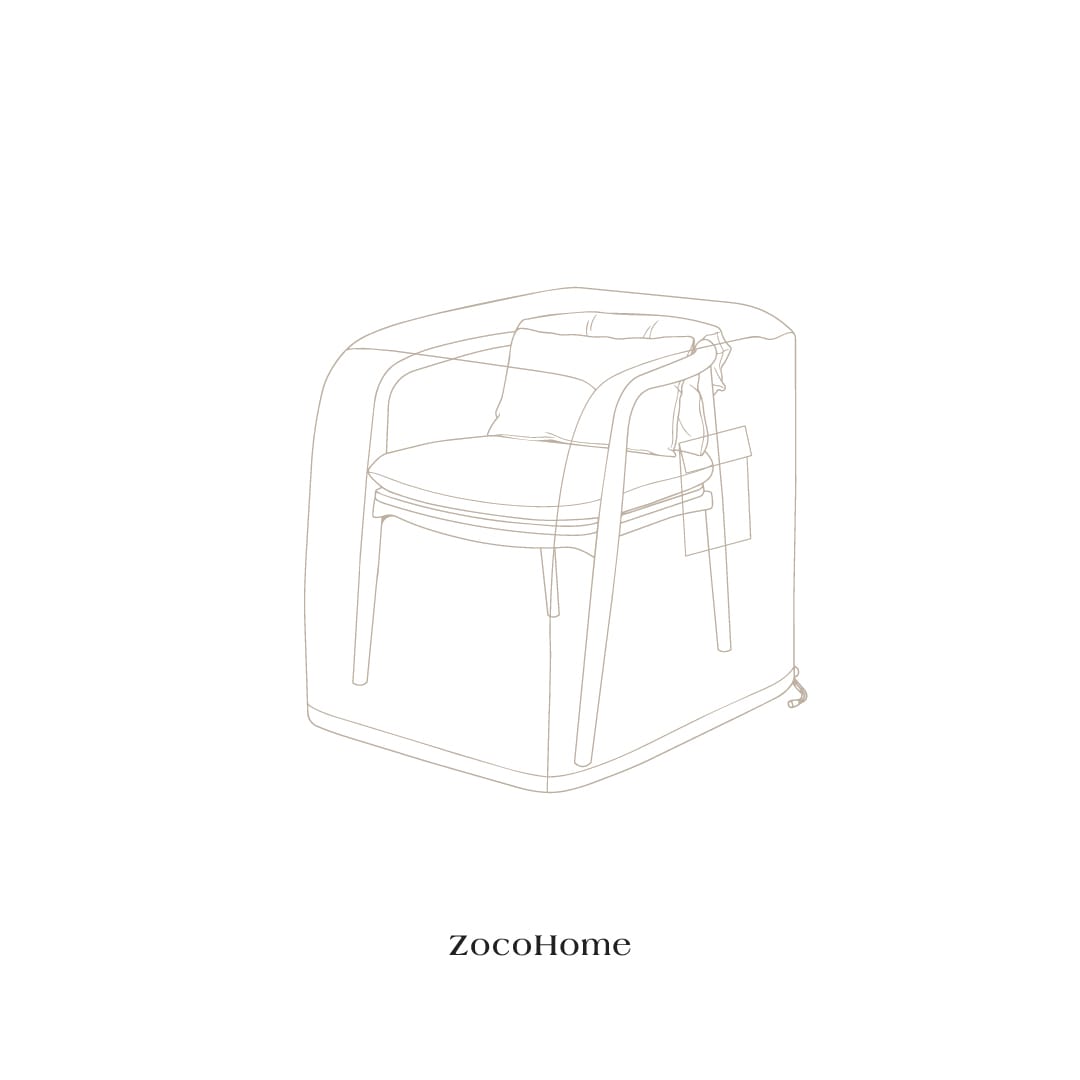 Zoco Home Outdoor/Cover Amina Outdoor Protective Cover Lounge Chair