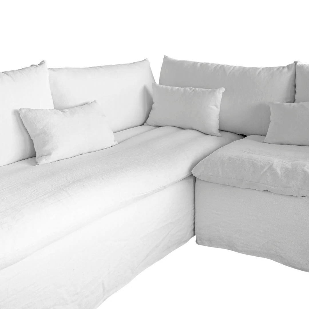 Ibiza Haven Linen Corner Sofa | 270x105/270x70cm