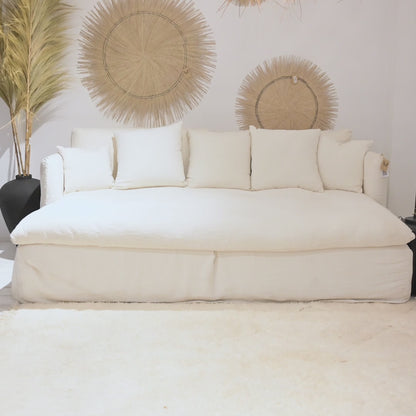 Sofá Lounge Tarifa Lino | 240x190x80cm